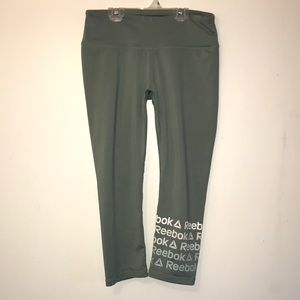 Reebok crop compression leggings
